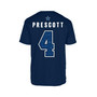 Men's Brand Dak Prescott Navy Dallas Cowboys Name and Number T-shirt