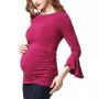 Andrea Maternity Ruched Top