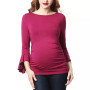 Andrea Maternity Ruched Top