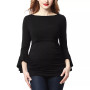 Andrea Maternity Ruched Top