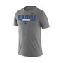 Men's Heathered Gray Duke Blue Devils Team DNA Legend Performance T-shirt