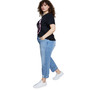 Trendy Plus Size Cropped Wide-Leg Jeans