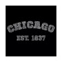 Men's Word Art T-Shirt - Chicago 1837