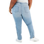 Plus Size Embroidered Straight Leg Jeans, Created for Macy's