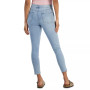 Juniors' Mid-Rise Skinny Ankle Jeans with Ankle Zipper Detail