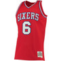 Men's Julius Erving Red Philadelphia 76Ers 1982-83 Hardwood Classics Swingman Jersey