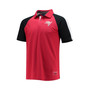 Men's Red, White Tampa Bay Buccaneers Holden Raglan Polo Shirt