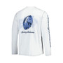 Men's White New York Giants Laces Out Billboard Long Sleeve T-shirt