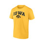Men's Branded Gold Iowa Hawkeyes Campus T-shirt