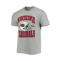 Men's Heathered Gray Arizona Cardinals Helmet T-shirt