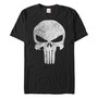 Marvel Men's Punisher Distressed Skull Logo Costume Short Sleeve T-Shirt