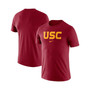 Men's Cardinal USC Trojans Essential Wordmark T-shirt