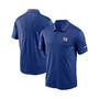 Men's Royal New York Giants Sideline Victory Performance Polo Shirt