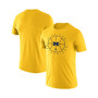 Men's Brand Maize Michigan Wolverines Basketball Icon Legend Performance T-shirt