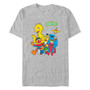 Men's Sesame Street Counting Short Sleeve T-shirt