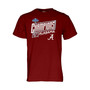Men's Crimson Alabama Crimson Tide 2023 SEC Men's Basketball Conference Tournament Champions Locker Room T-shirt