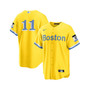 Men's Rafael Devers Gold, Light Blue Boston Red Sox 2021 City Connect Replica Player Jersey