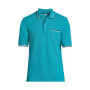 Men's Short Sleeve Comfort-First Mesh Polo Shirt With Pocket