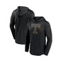 Men's Branded Heather Black Tennessee Volunteers Transitional Hoodie T-shirt