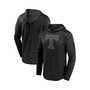 Men's Branded Heather Black Tennessee Volunteers Transitional Hoodie T-shirt