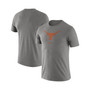Men's Heathered Gray Texas Longhorns Essential Logo T-shirt