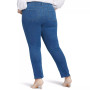 Plus Size Le Silhouette Sheri Slim Jeans