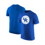 Men's Royal Kentucky Wildcats Basketball Logo T-shirt