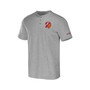 Men's NFL x Darius Rucker Collection by Heather Gray Tampa Bay Buccaneers Henley T-shirt