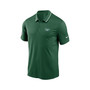 Men's Green New York Jets Sideline Victory Performance Polo Shirt