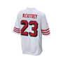 Men's Christian McCaffrey White San Francisco 49ers Game Jersey