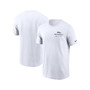 Men's White Seattle Seahawks Infograph Lockup Performance T-shirt