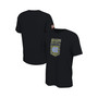 Men's Brand Black North Carolina Tar Heels Veterans Camo T-shirt