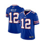 Men's Jim Kelly Royal Buffalo Bills '90s Throwback Retired Player Limited Jersey