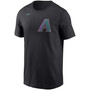 Men's Randy Johnson Black Arizona Diamondbacks Cooperstown Collection Name and Number T-shirt