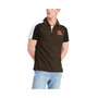 Men's Brown and White Cleveland Browns Holden Raglan Polo Shirt