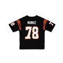 Men's Anthony Munoz Black Cincinnati Bengals 1981 Authentic Retired Player Jersey