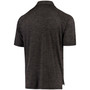 Men's Heathered Black Colorado State Rams Logo Down Swing Polo