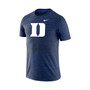 Men's Royal Duke Blue Devils Team Logo Velocity Legend Performance T-shirt