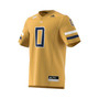 Men's #0 Gold Georgia Tech Yellow Jackets Premier Strategy Jersey