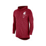 Men's Crimson Washington State Cougars Slub Performance Long Sleeve Hoodie T-shirt