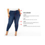 Trendy Plus Size High Rise Ripped Skinny Jean