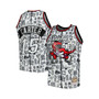 Men's Vince Carter White Toronto Raptors 1998-99 Hardwood Classics Doodle Swingman Jersey