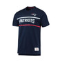 Men's Navy New England Patriots The Travis T-shirt