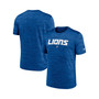 Men's Blue Detroit Lions Velocity Performance T-shirt