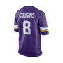 Men's Kirk Cousins Purple Minnesota Vikings Game Jersey