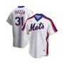 Men's Mike Piazza White New York Mets Home Cooperstown Collection Player Jersey
