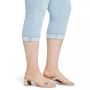 Plus Size Marilyn Straight Crop Cuff Jeans