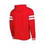 Men's Red Chicago Blackhawks Offense Long Sleeve Hoodie T-shirt