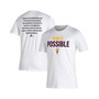 Men's White Arizona State Sun Devils More Is Possible Amplifier T-Shirt