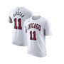Men's DeMar DeRozan White Chicago Bulls 2022/23 City Edition Name and Number T-shirt